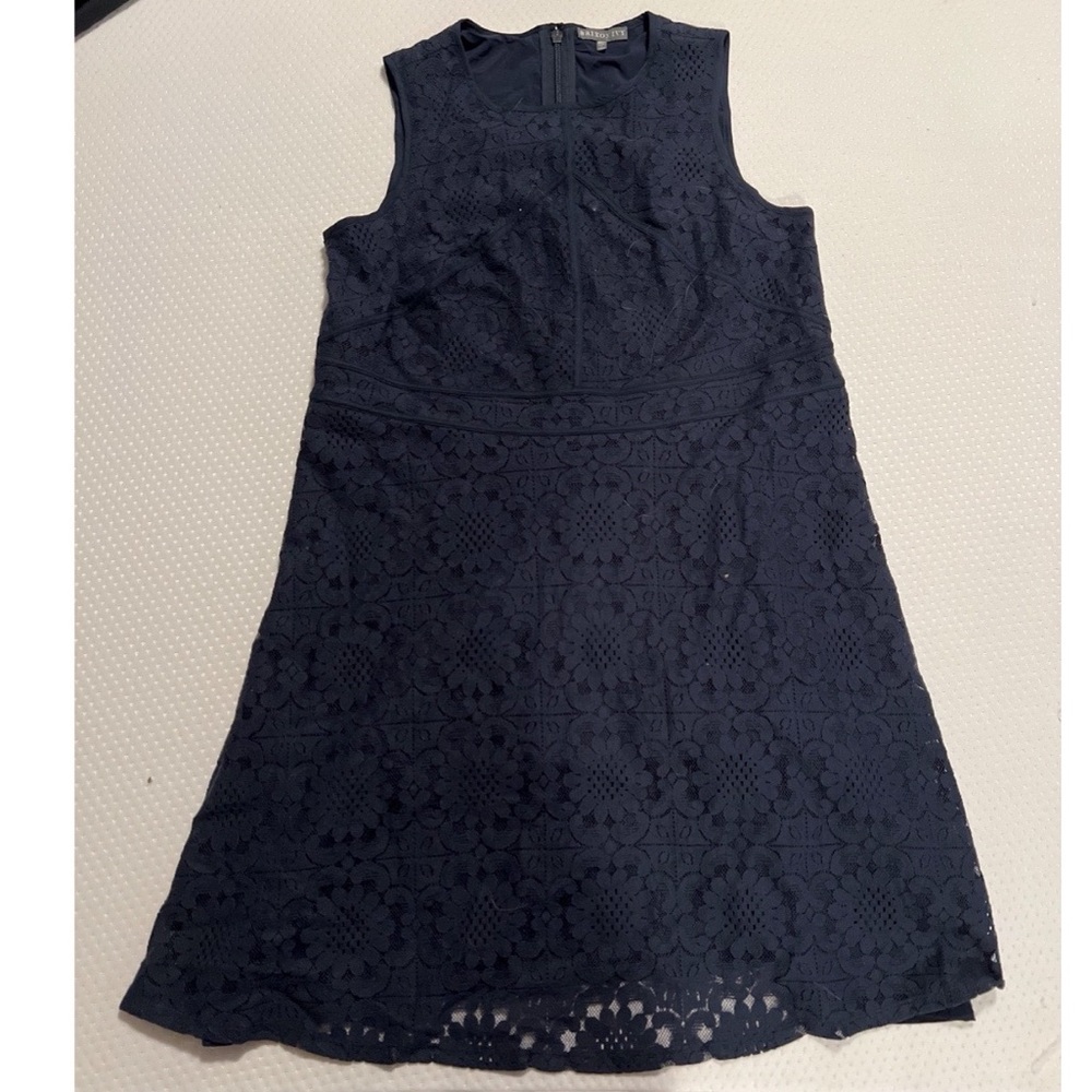 Navy blue dress